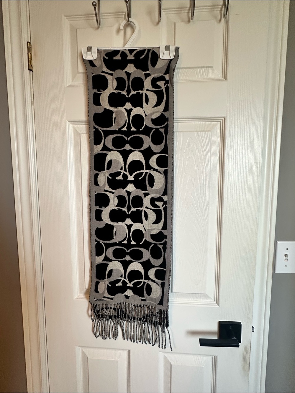 Coach Merino Wool Reversible Scarf